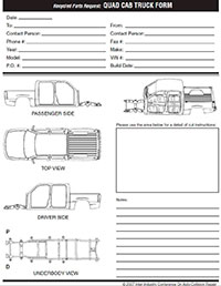 Quad Cab Truck Form